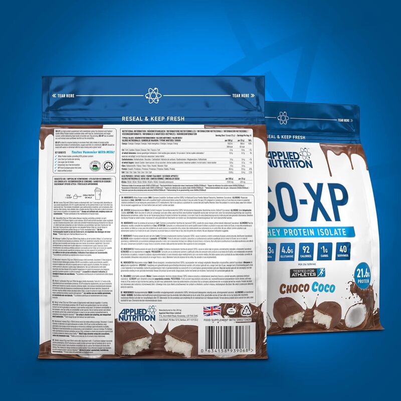 Applied Nutrition ISO XP Whey Isolate Choco Coco 1kg