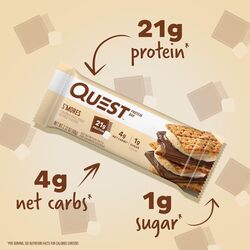 Quest S'mores Protein Bars Pack of 12