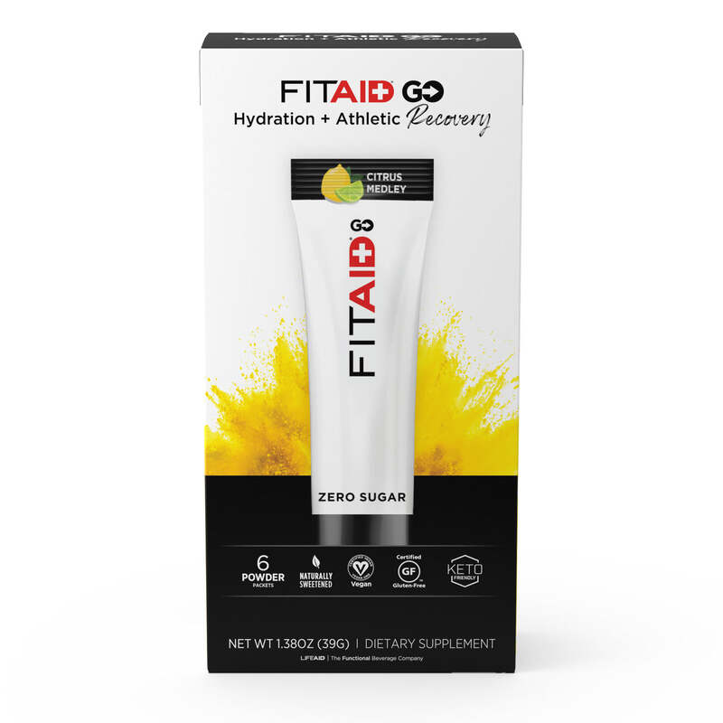 FITAID Zero sugar Hydration Recovery- Citrus Medley Pack of 6 