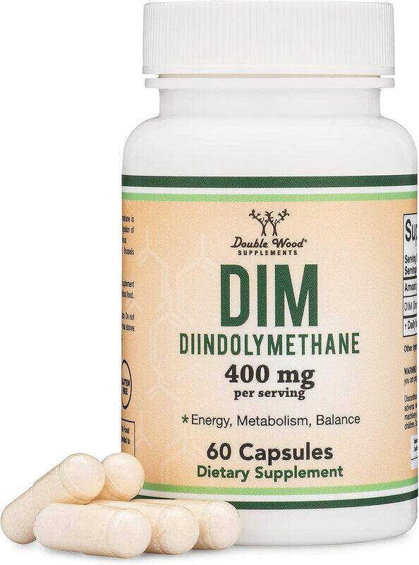 

Double Wood DIM (Diindolylmethane) Energy Supplement 200 mg 60 capsules