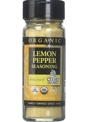 Celtic Sea Salt Organic Lemon pepper Seasoning 1.8oz 51g
