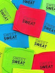 Sports Research Sweet Sweat Waist Trimmer with Latex Free Neoprene Sauna Belt, Medium, Neon Green