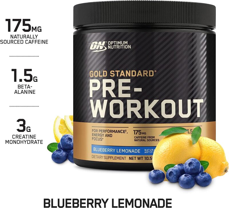 Optimum Nutrition Gs Pre Workout Blueberry Lemonade 300Gm