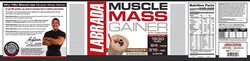 Labrada Muscle Mass Gainer, 6 Lbs, Chocolate