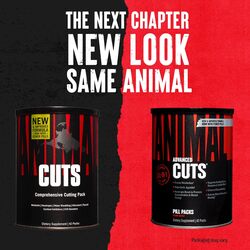 UN Animal Cuts All-in-one Complete Fat Burner Supplement with Thermogenic and Metabolism Support 42 Packs