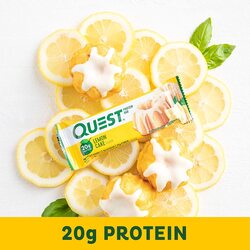 Quest Lemon Cake Protein Bar, 12 Piece x 60g