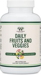 Double Wood Daily Fruits and Veggies Supplement 500 mg 180 capsules