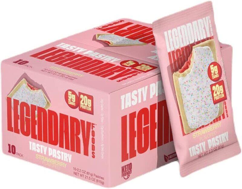 

Original Food Legendary Foods Tasty Pastry 61g Strawberry ( 1x10 )