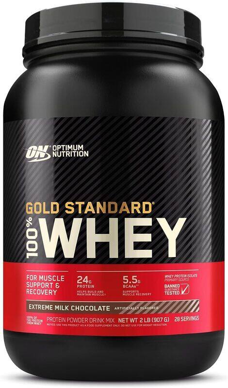 

Optimum Nutrition ON 100% Gold Std Whey 2lb Extreme Milk Chocolate