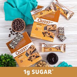 Quest Chocolate Chip Cookie Dough Protein Bar, 12 Piece x 60g