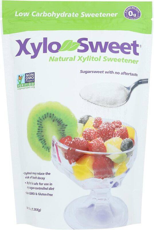 

Xylosweet Xylo Sweet All Natural Xylitol Sweetener Low Carbohydrate 3lb 1.36kg
