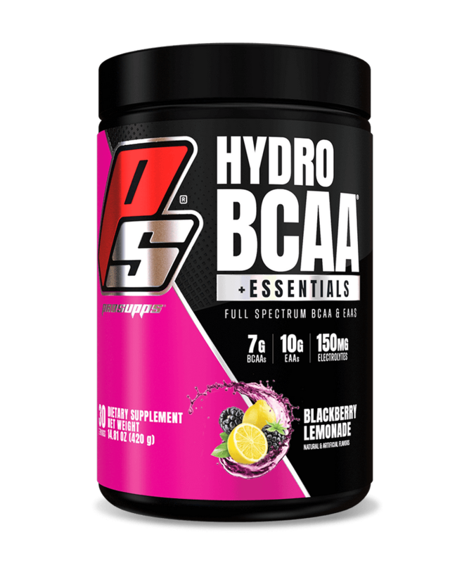 

Pro Supps PROSUPPS Hydro BCAA Plus Essentials 30 Serving Blackberry Lemonade