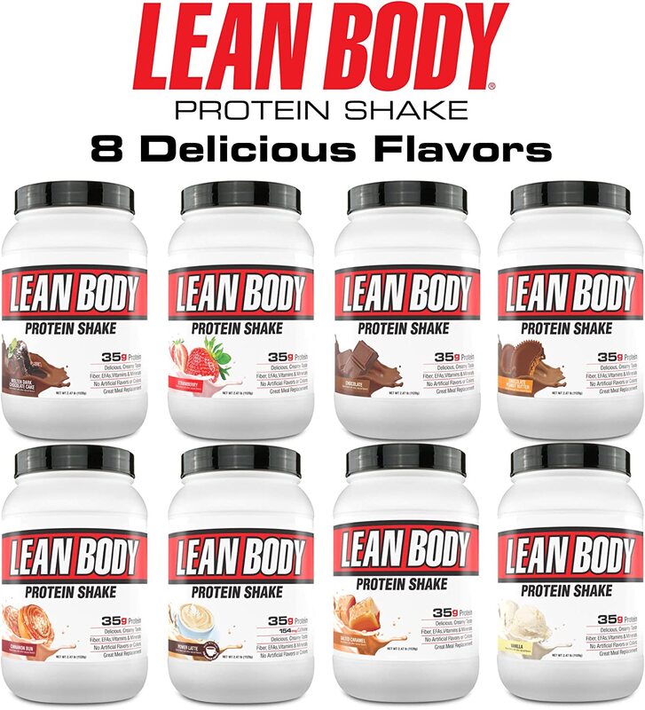 Labrada Lean Body Hi-Protein Meal Replacement Shake, 1120g, Chocolate