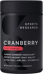 Sports Research Cranberry Whole Fruit Concentrate 250mg 90 Softgels