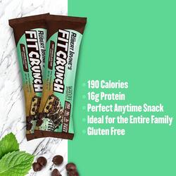 FitCrunch Protein Bar 46gm Mint Chocolate Chip 1x9