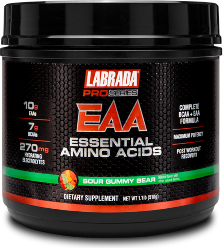 Labrada Proseries EAA Essential Amino Acid Complex 510g Sour Gummy Bear