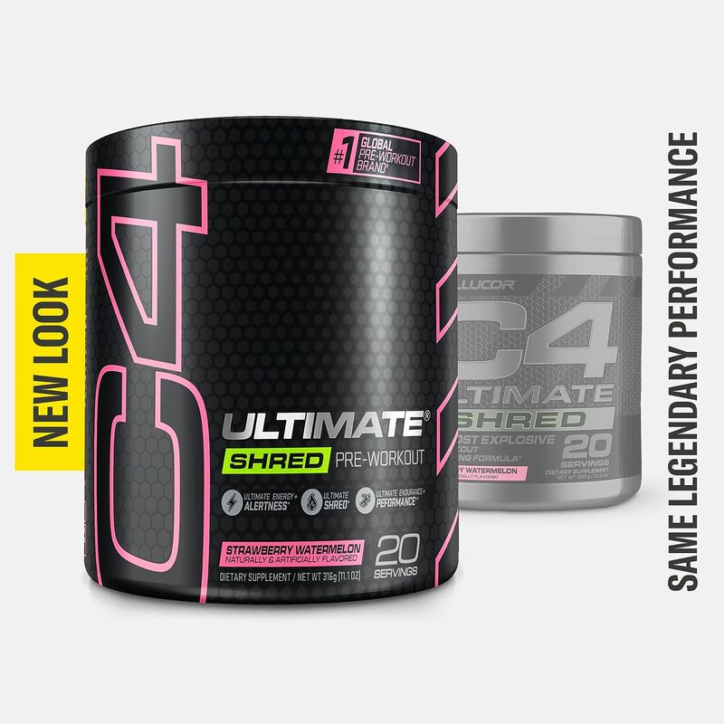 Cellucor C4 Ultimate Shred 20 Servings Strawberry Watermelon