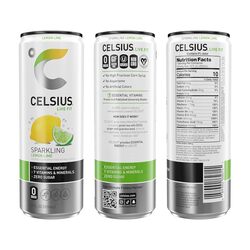 Celsius Fitness Drink 12oz 12/Case Lemon Lime