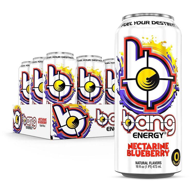 

Bang Energy Drink 473ml Nectarine Blueberry Pack of 12