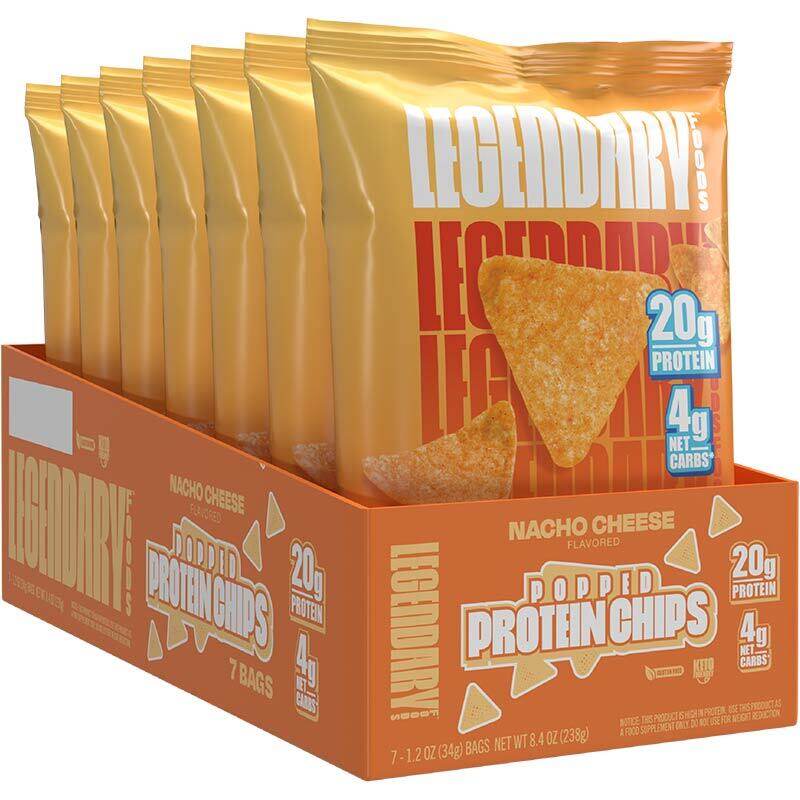 

Original Food Legendary Foods Protein Chips 20g Protein Nacho Cheese (1x7)