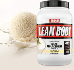 Labrada Lean Body Hi-Protein Meal Replacement Shake, 1120g, Vanilla