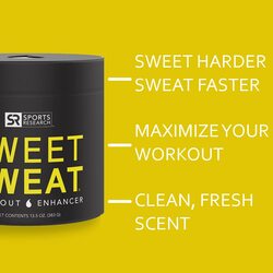 Sports Research Sweet Sweat Workout Enhancer Cream, 13.5oz