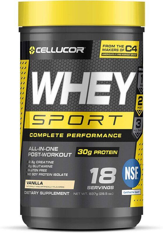 

Cellucor C4 Whey Sport Vanilla 2lb