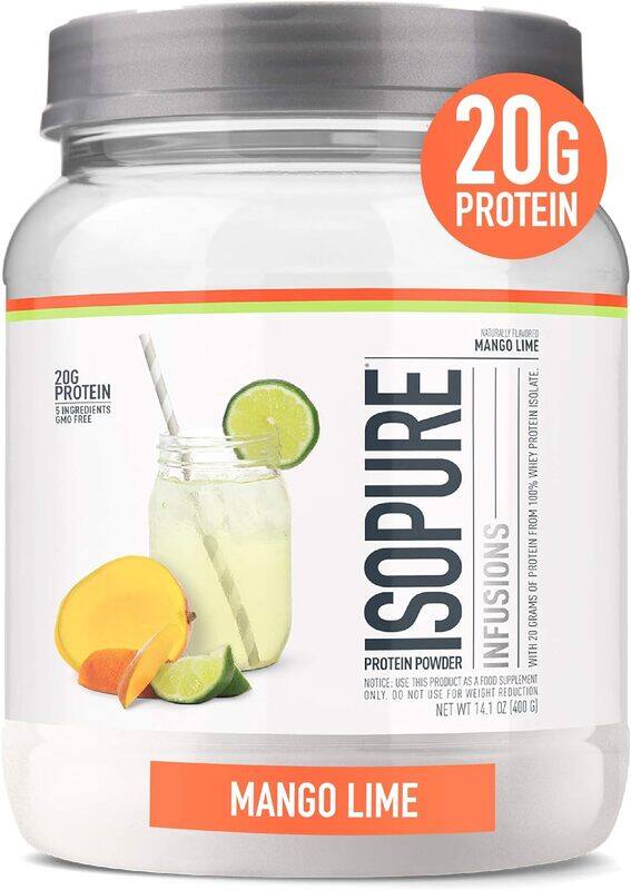 

Isopure Infusions Protein Powder Mango Lime 16 Servings 400 g