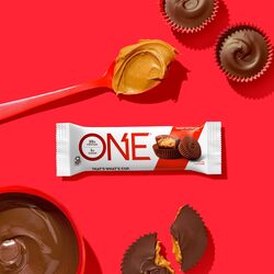 One Protein Bars 60g Peanut Butter Cup Pack of 12