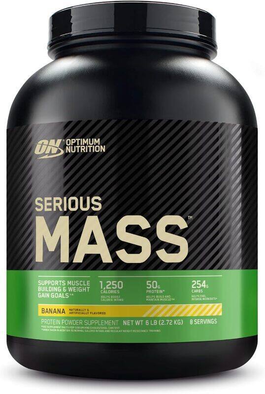 

Optimum Nutrition ON Serious Mass-6lb Banana