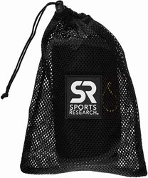 Sports Research Sweet Sweat Arm Trimmers, Medium, Yellow/Black