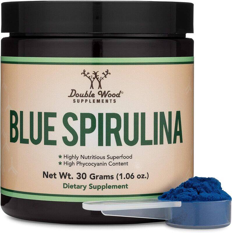 

Double Wood Blue Spirulina Superfood Powder 30 grams per jar