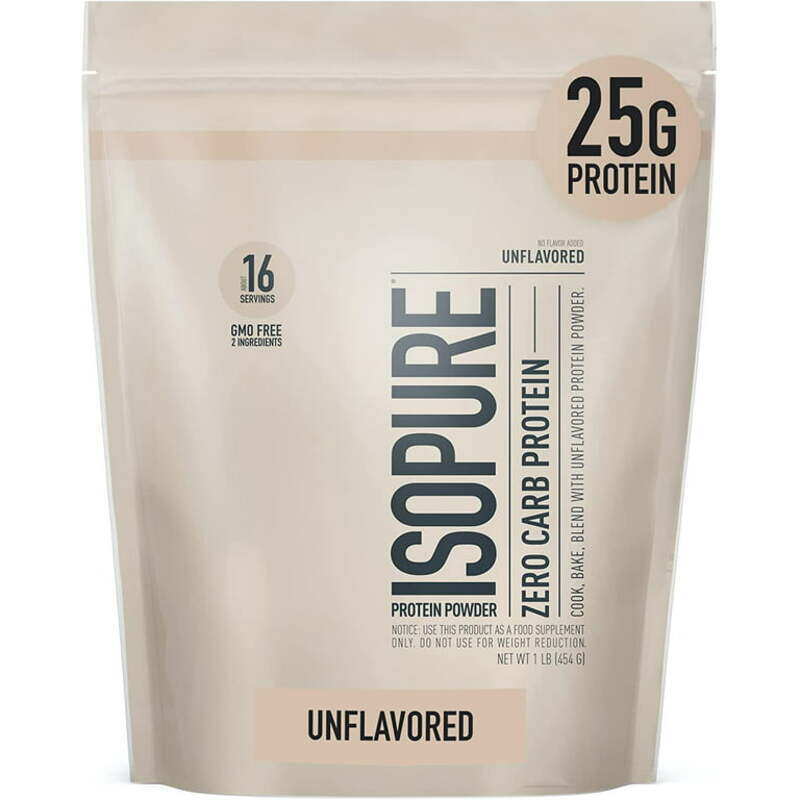 

NB Isopure Zero Carb 1lb Unflavored