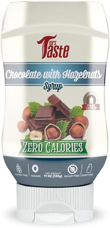 Mrs Taste Red Line Syrup 335g Hazelnut Chocolate