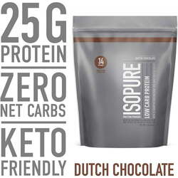 NB Isopure Low Carb 1lb Dutch Chocolate