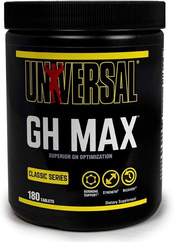 

Universal Nutrition UN GH Max Superior GH Optimization Classic Series 180 Tablets