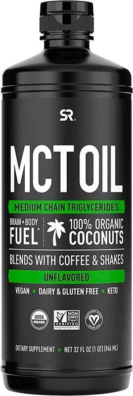 

Sports Research Keto MCT Oil with Organic Coconuts, 946ml, Unflavoured