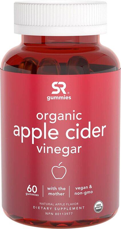 

Sports Research Apple Cider Vinegar Dietary Supplement, 60 Gummies