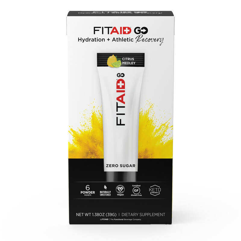 

FITAID Zero sugar Hydration Recovery- Citrus Medley Pack of 6