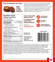 One Protein Bars 60g Peanut Butter Cup Pack of 12