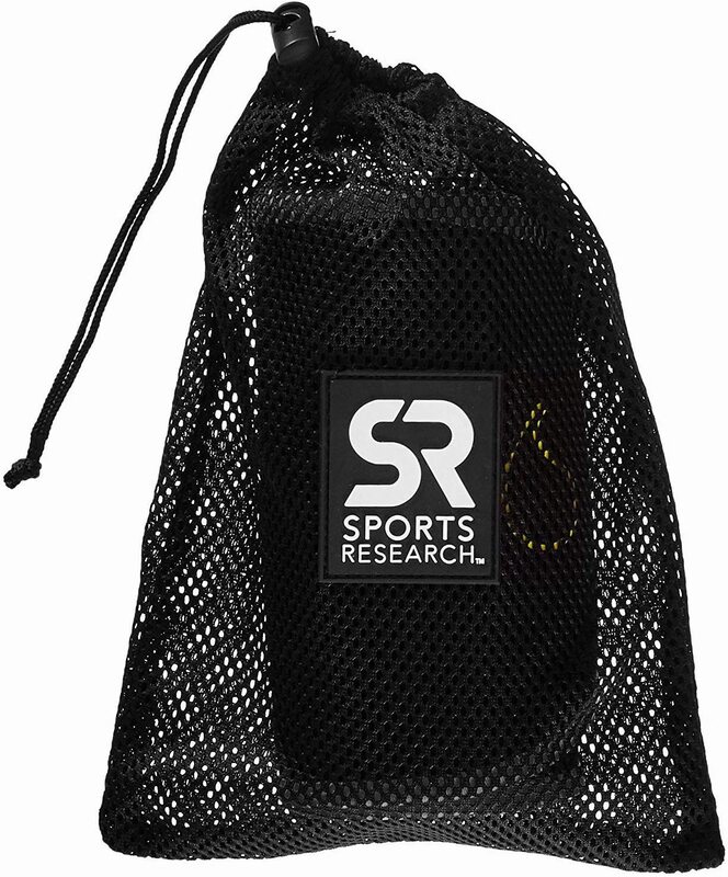 Sports Research Sweet Sweat Arm Trimmers, Large, Yellow/Black