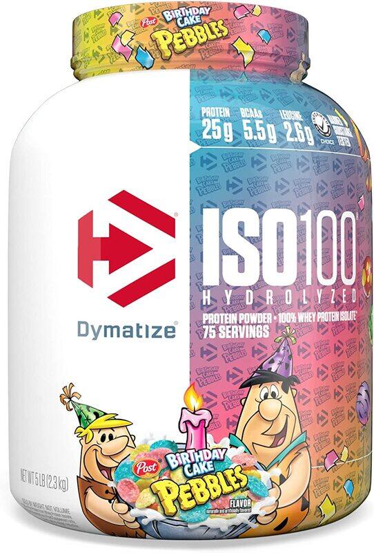 

Dymatize Nutrition ISO 100, Birthday Cake, 5 Lbs