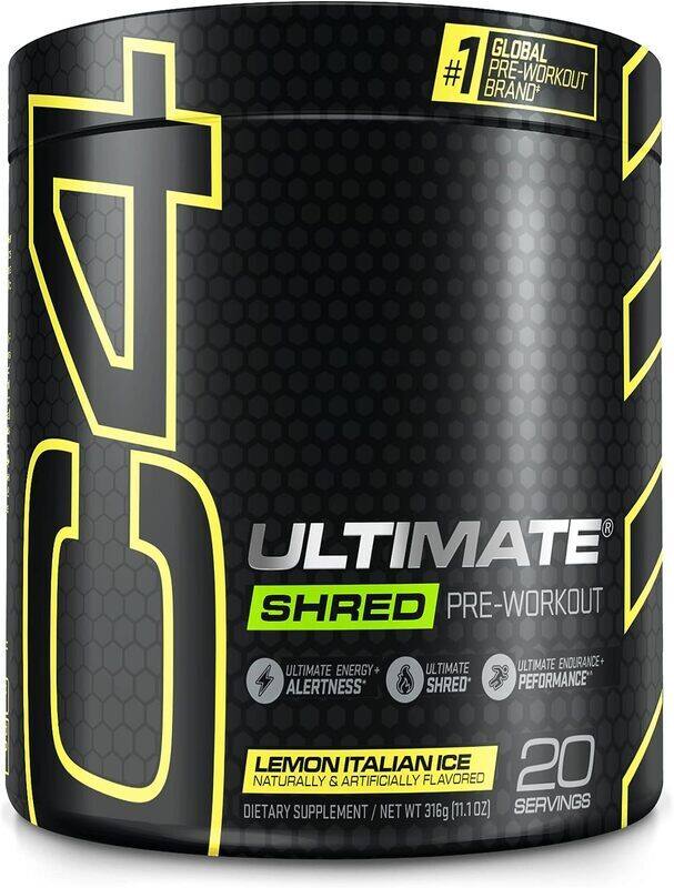 

Cellucor C4 Ultimate Shred 20 Servings Lemon Italian Ice