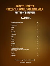 Snickers Whey Protein Shake Powder 480g Chocolate Caramel & Peanut