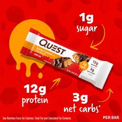 Quest Candy Bar Gooey Caramel 1x12