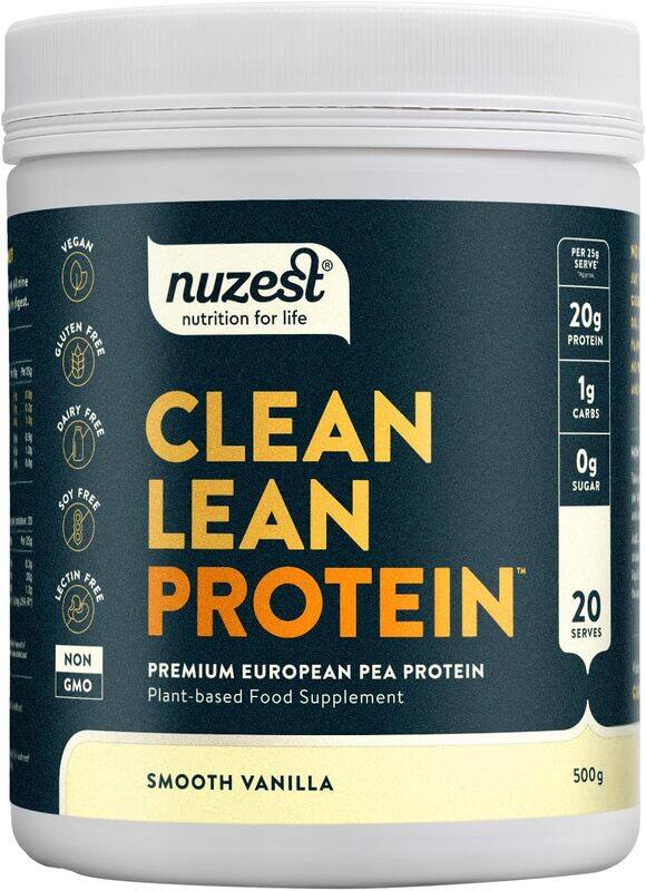 

Nuzest Clean Lean Protein Smooth Vanilla 500g 20 serves