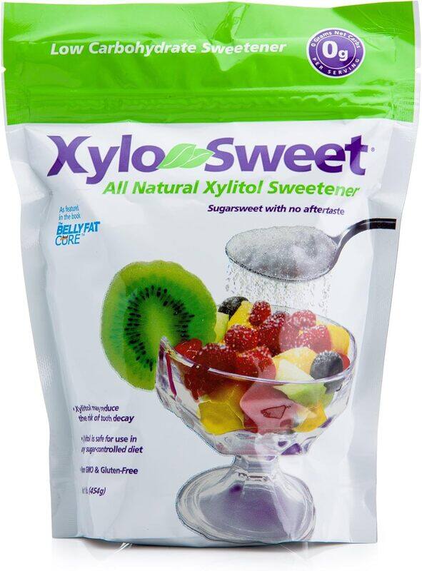 

Xylosweet Xylo Sweet All Natural Xylitol Sweetener Low Carbohydrate 16Oz 454g