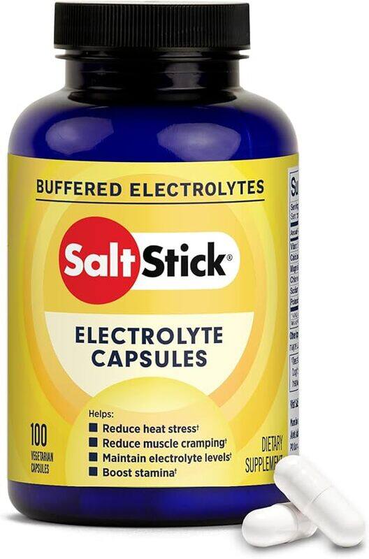 

SaltStick Electrolyte Capsules with Vitamin D 100 Capsules