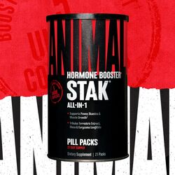 UN Hormone Booster Animal Stak All-in-1 Supplement to boost natural testosterone levels and support growth hormone (GH) 21 Packs