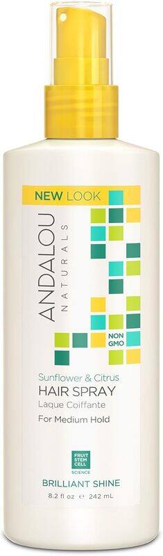 

Andalou Naturals Sunflower and Citrus Hair Spray for Medium Hold 242 ml